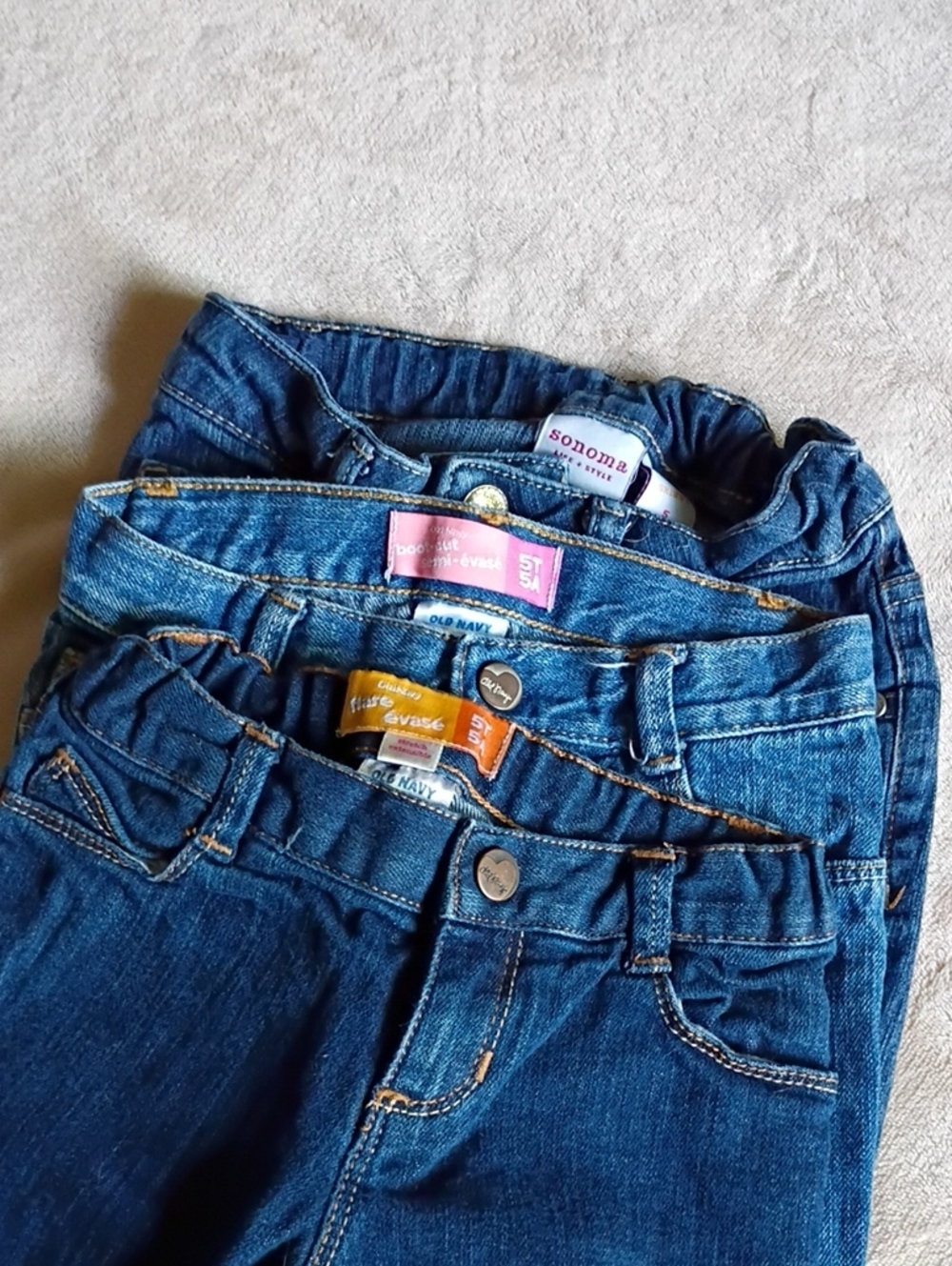 Sonoma Dark Blue Skinny Jeans for Girls